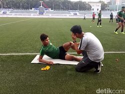 Jelang Myanmar Vs Indonesia, Osvaldo Haay Latihan Terpisah