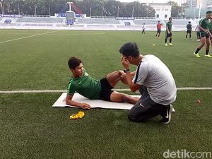 Jelang Myanmar Vs Indonesia, Osvaldo Haay Latihan Terpisah Jelang Myanmar Vs Indonesia, Osvaldo Haay Latihan Terpisah