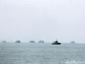 BMKG Prediksi Gelombang Laut di Selat Sunda Aman Saat Mudik Lebaran BMKG Prediksi Gelombang Laut di Selat Sunda Aman Saat Mudik Lebaran