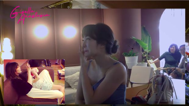 Gisel menangis memdapat kejutan dari Gempi