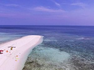 Potret Pasir Timbul Cantik di Gusung Tallu Balabakang Potret Pasir Timbul Cantik di Gusung Tallu Balabakang