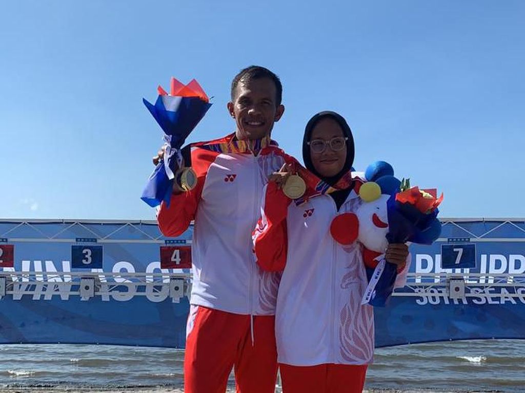 Indonesia Raih Emas ke-41 di SEA Games dari Cabang Pentatlon Indonesia Raih Emas ke-41 di SEA Games dari Cabang Pentatlon