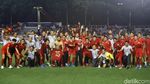 Ekspresi Kegembiraan Timnas U-22 Usai Tundukkan Myanmar