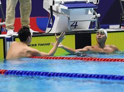 Farrel Tangkas Tampil Tanpa Beban di 50 Meter Punggung