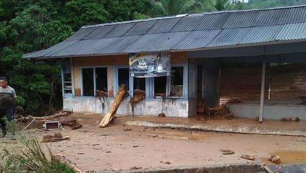 Banjir di Lebak, Puluhan Rumah Terendam dan Jembatan Putus
