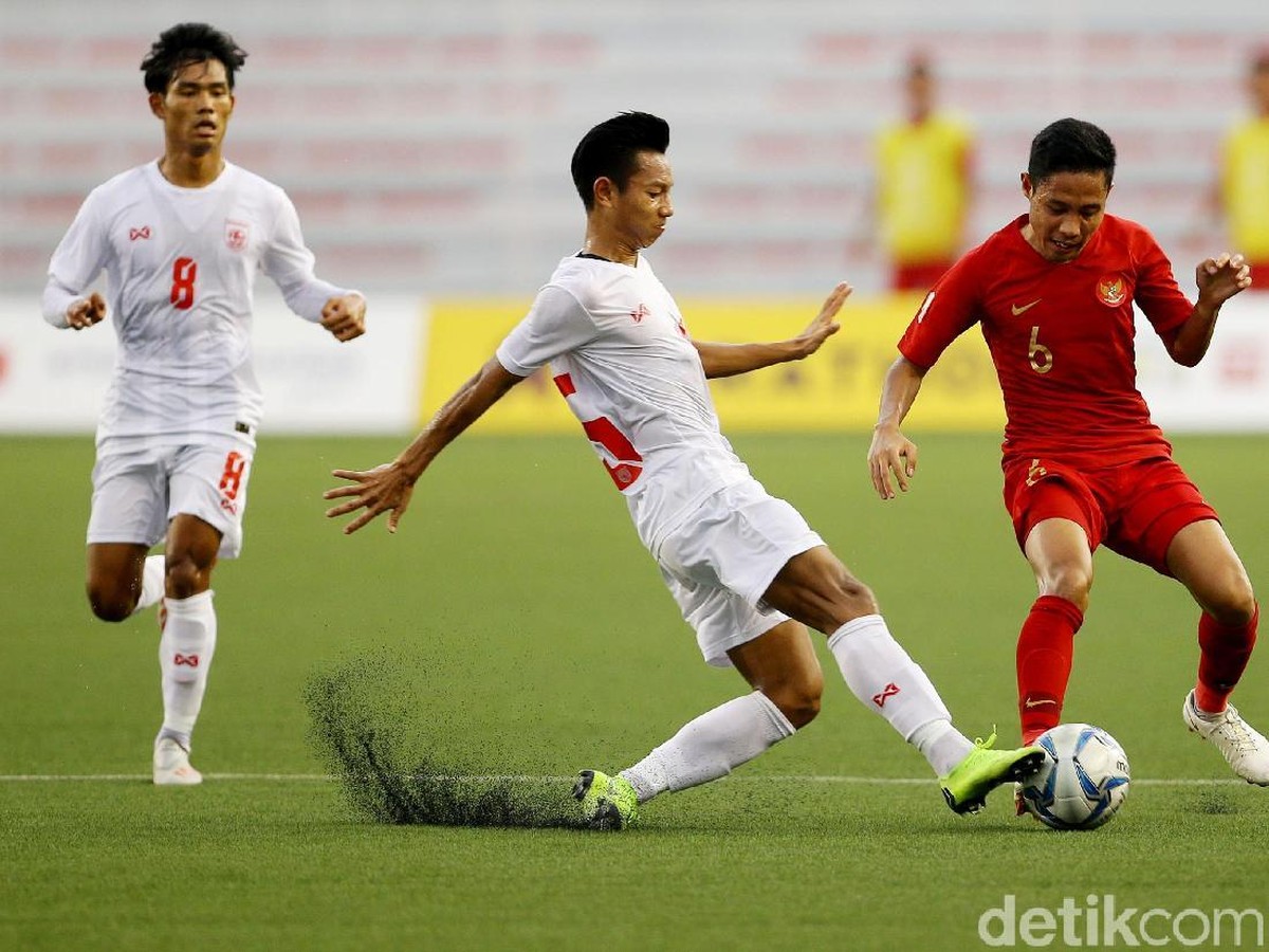 Indonesia unggul head to head atas Myanmar. (Foto: Grandyos Zafna)