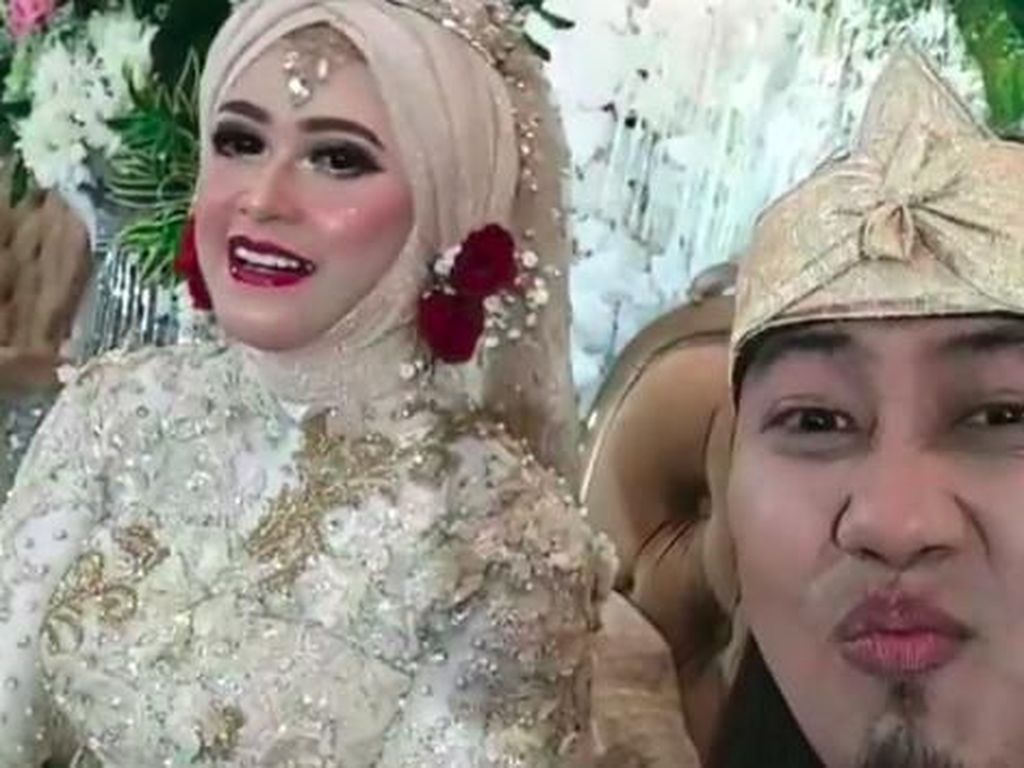 Pernikahan ke-2 Ade Jigo Digelar Sederhana di Malang