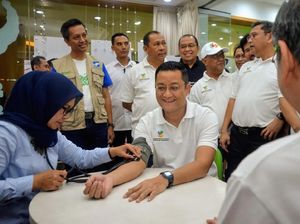Kick Off Peringatan HKSN 2019, Mensos Canangkan Bulan Donor Darah