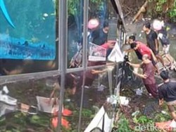 Identitas Korban Tewas Bus Terjun ke Sungai di Blitar