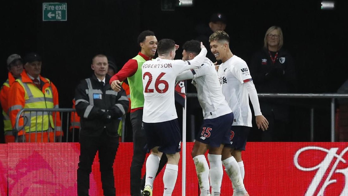 Liverpool terus melaju di puncak klasemen Liga Inggris (Alastair Grant/AP Photo)