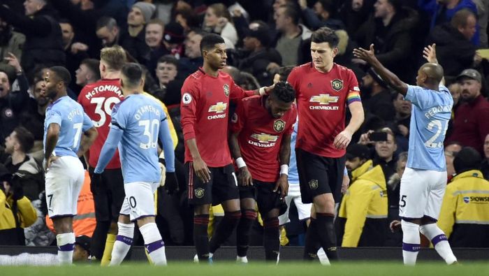 Fred jadi korban serangan rasial di laga Manchester City Vs Manchester United (AP Photo/Rui Vieira) Fred jadi korban serangan rasial di laga Manchester City Vs Manchester United (AP Photo/Rui Vieira)