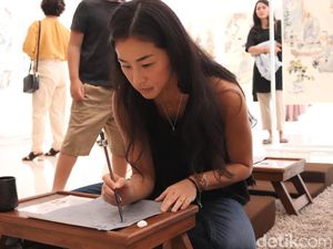 Meditasi dengan Lukisan Bisa Menangkal Stres dan Depresi