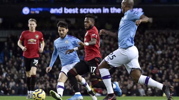 Man City ingin tikung MU dalam perburuan Bruno Fernandes.