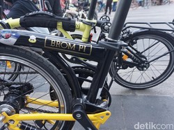 BROM PI, Sepeda Lipat Mirip Brompton Harga Pas di Kantong