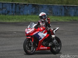 Ikut Balapan, Bocah 11 Tahun Podium 1 di Sentul