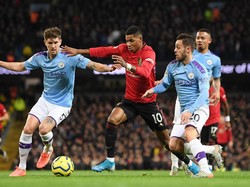 Babak I Tuntas, MU Unggul 2-0 atas City