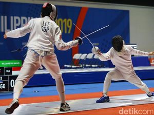 Kalah dari Singapura, Anggar Beregu Putra Sumbang Perunggu