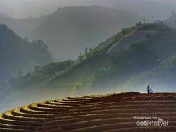 Kamu Pasti Terpesona dengan Terasering Argapura Ini, Dijamin!