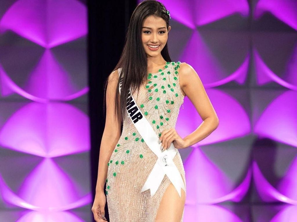 Foto: Miss Myanmar, Finalis Miss Universe Pertama yang Ngaku Lesbian Foto: Miss Myanmar, Finalis Miss Universe Pertama yang Ngaku Lesbian