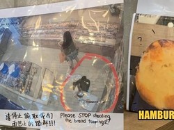 Ada-ada Saja! Wanita Ini Hobi Mencuri Topping Roti