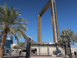Dubai Frame, Bingkai Foto Berlapis Emas Terbesar di Dunia