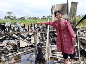 Rumah Dibakar Pacar, Vije Disebut Sering Main Tangan ke Siti Zulaiha Rumah Dibakar Pacar, Vije Disebut Sering Main Tangan ke Siti Zulaiha