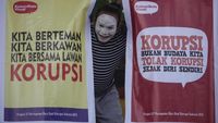 Potret Peringatan Hari Antikorupsi Sedunia di Indonesia