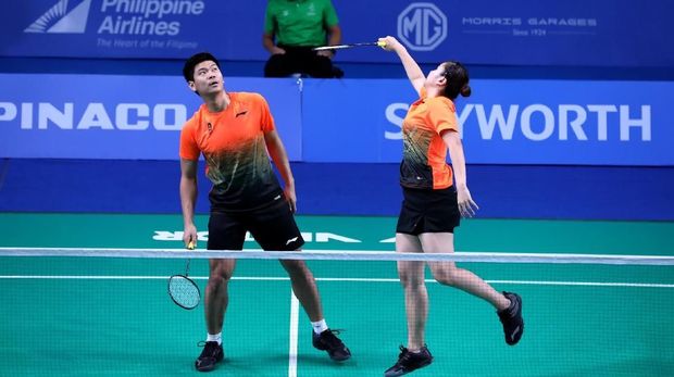 Pemain-pemain badminton Indonesia di SEA Games 2019.