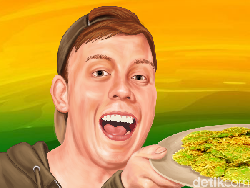 Bule yang Jago Bikin Jajanan Pasar