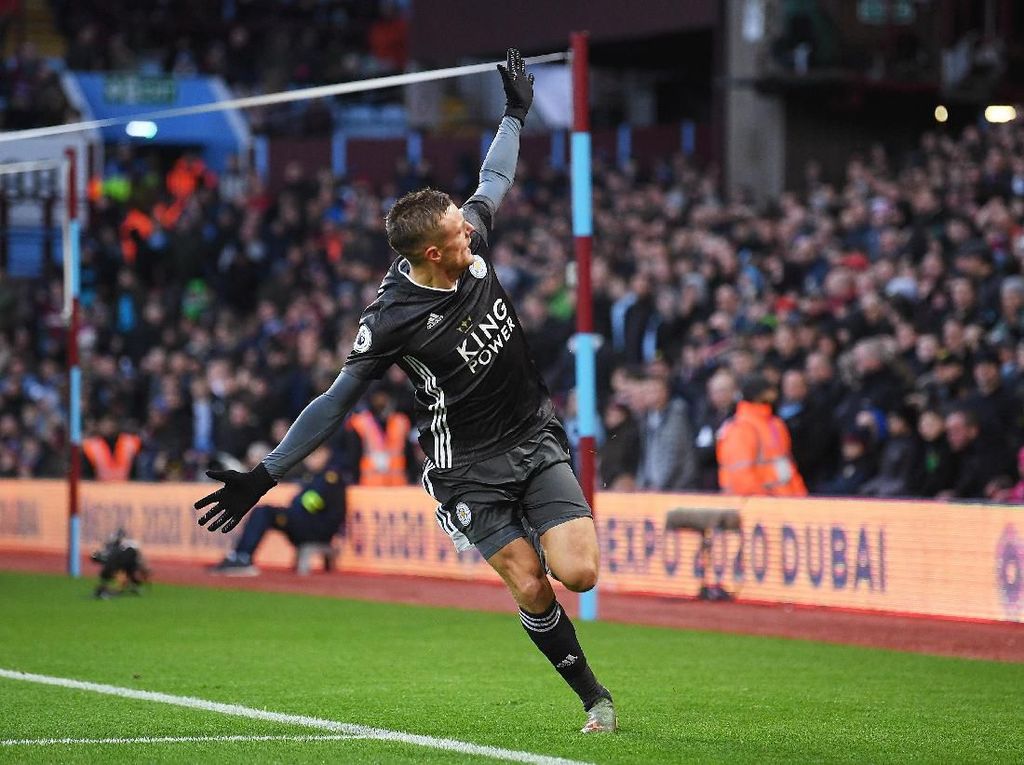 Jamie Vardy Menggila: 8 Laga, 8 Kemenangan, 11 Gol Jamie Vardy Menggila: 8 Laga, 8 Kemenangan, 11 Gol