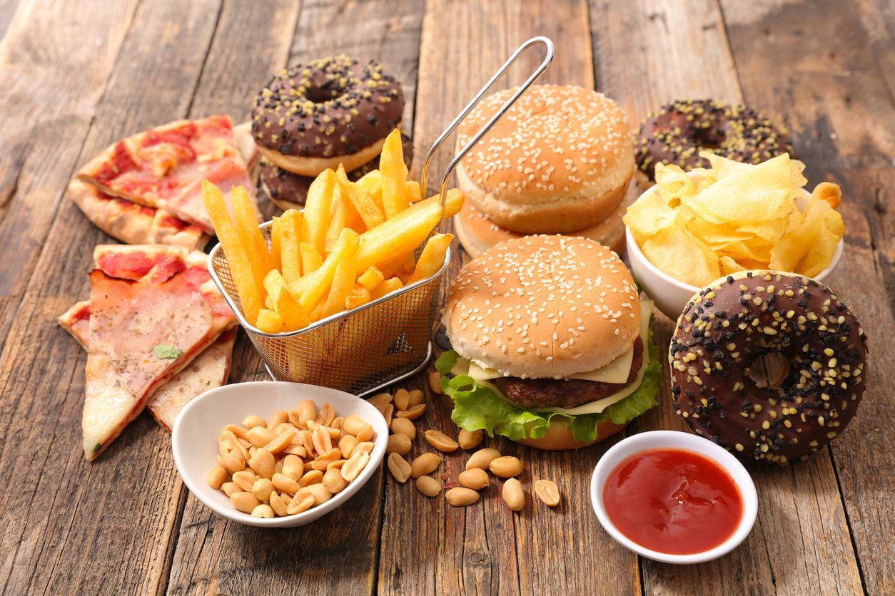 assorted junk food