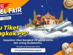 Mau Tiket Gratis ke Bangkok? Ini Cara Mudahnya Mau Tiket Gratis ke Bangkok? Ini Cara Mudahnya