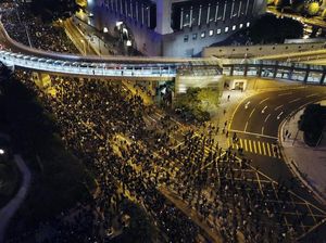 Demo di Hong Kong Masuk Bulan Ketujuh