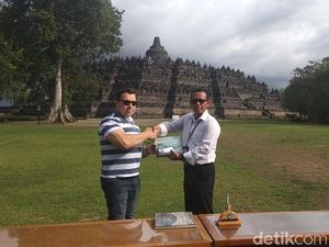 Candi Borobudur Bikin Pejabat Kemenlu Republik Ceko Terkesan