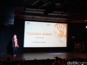 Di Acara Anti-kekerasan Perempuan, Tsamara Ungkit Risih Disapa Beib