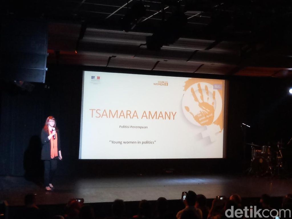 Di Acara Anti-kekerasan Perempuan, Tsamara Ungkit Risih Disapa Beib Di Acara Anti-kekerasan Perempuan, Tsamara Ungkit Risih Disapa Beib