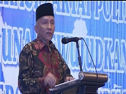 Amien Rais: Kader PAN Hanya Kejar Dunia Itu Namanya Politisi Sontoloyo
