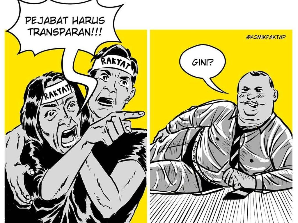 Sentilan Komik Faktap di Hari Antikorupsi Sentilan Komik Faktap di Hari Antikorupsi
