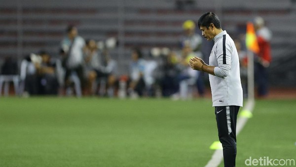 Indra Sjafri, pelatih Timnas Indonesia U-22 di final SEA Games 2019 Filipina