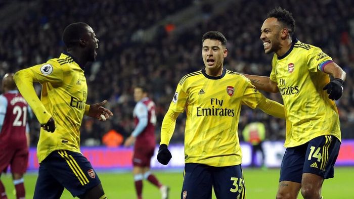 Sedang terpuruk, Arsenal masih percaya diri bisa finis empat besar di akhir musim. Foto: Kirsty Wigglesworth / AP Photo