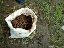 Ratusan Peluru Diduga Masih Aktif Ditemukan Warga Langkat Sumut