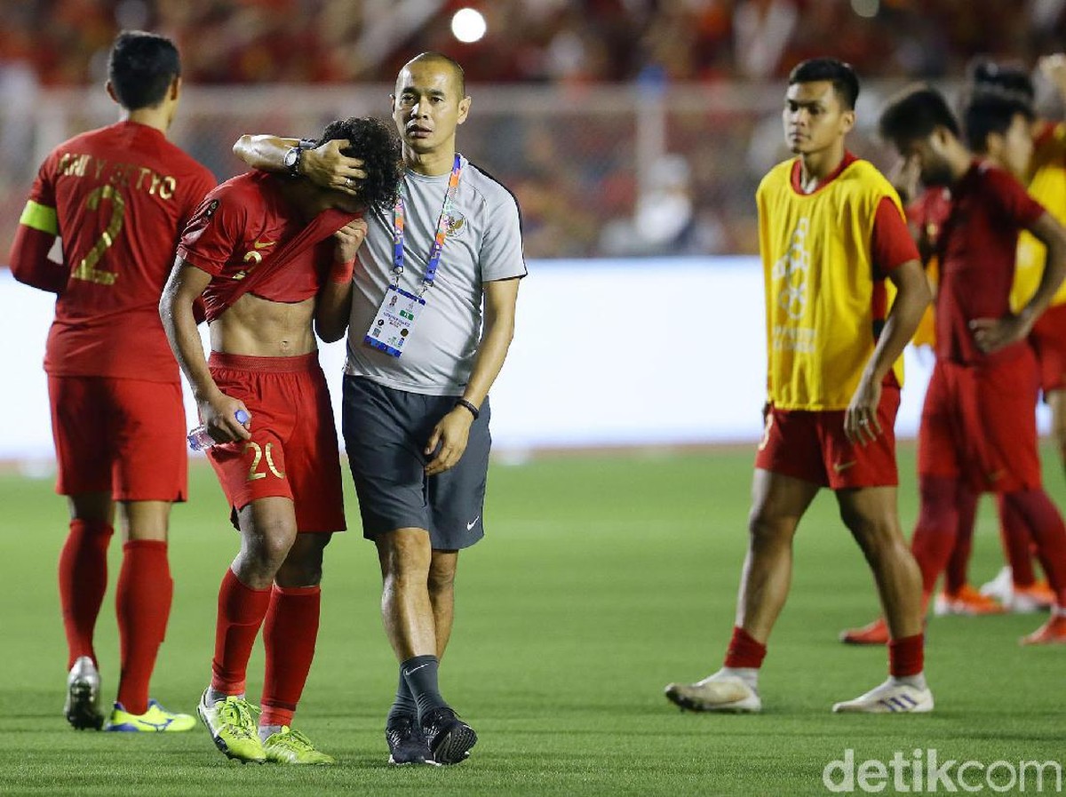 Timnas Indonesia U-22 harus meningkatkan beberapa aspek ini agar bisa lepas dari kutukan runner-up. (Foto: Grandyos Zafna/detikcom)