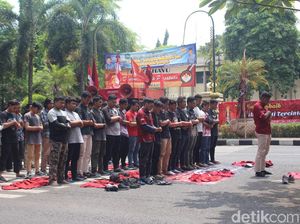 Mahasiswa Tolak Lapindo Ngebor Lagi di Sidoarjo