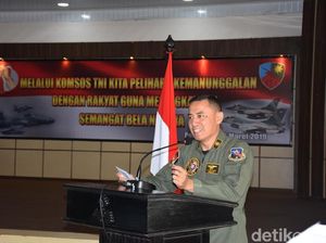 Komandan Pilot Tempur Lanud Pekanbaru Tutup Usia