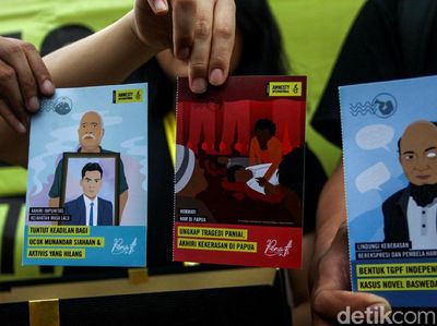5.000 Kartu Pos Suarakan Aspirasi HAM di Indonesia