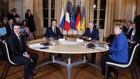 Suasana Pertemuan Putin dan Presiden Ukraina yang Bersejarah