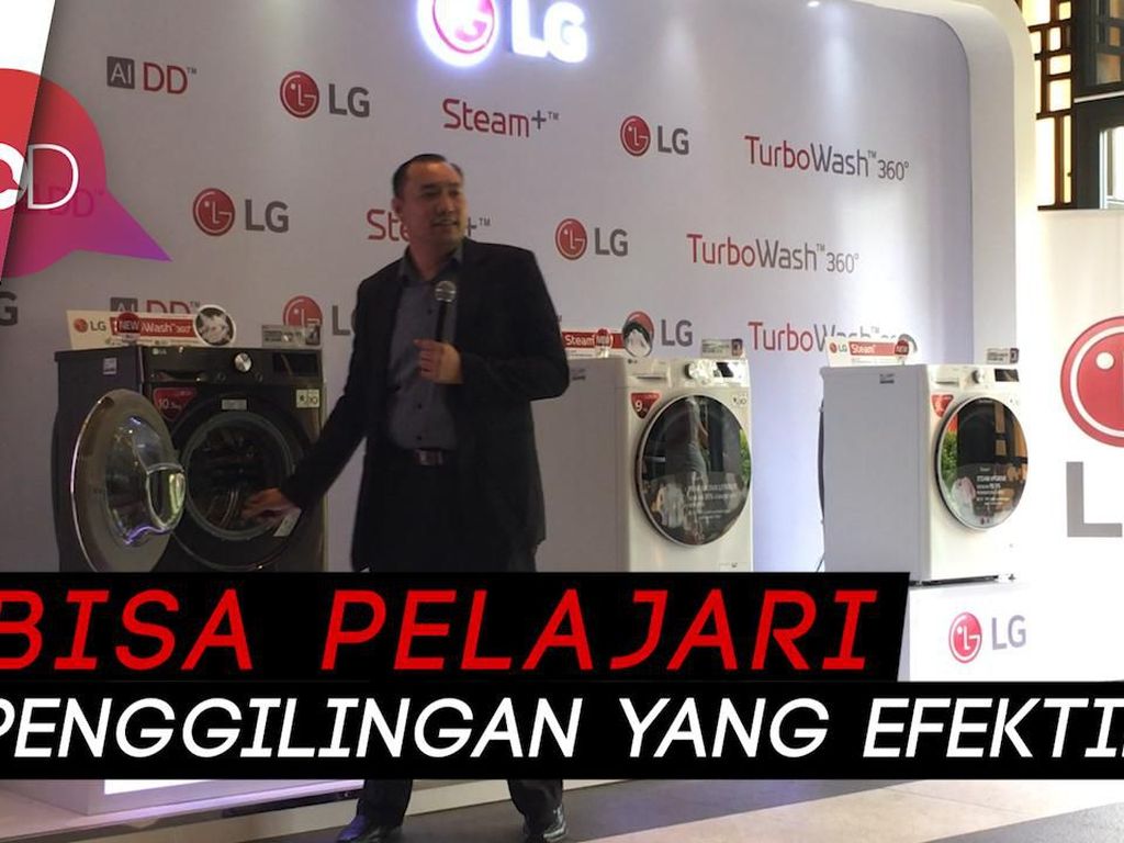 Canggih! LG Perkenalkan Mesin Cuci dengan Kecerdasan Buatan Canggih! LG Perkenalkan Mesin Cuci dengan Kecerdasan Buatan