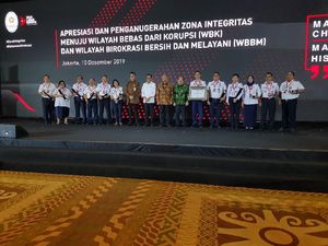 Kemenhub Raih Award Zona Integritas, Didominasi Ditjen Perhub Laut