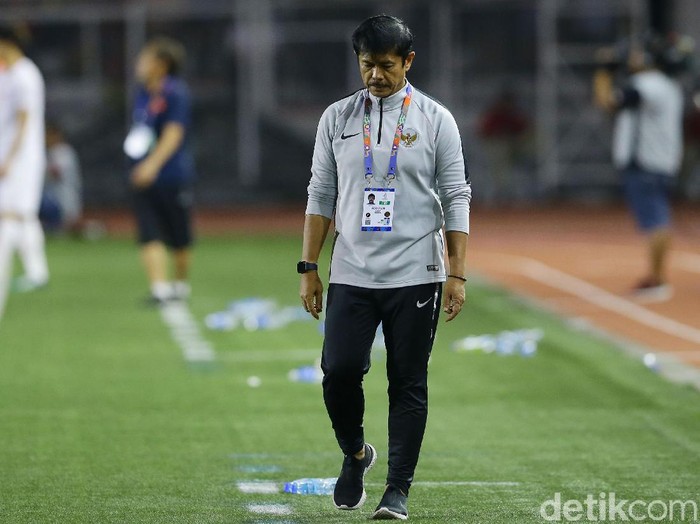Indra Sjafri, pelatih Timnas Indonesia U-22 di final SEA Games 2019 Filipina