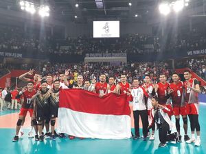 Setelah 10 Tahun, Emas Voli Putra SEA Games Jadi Milik Indonesia Lagi